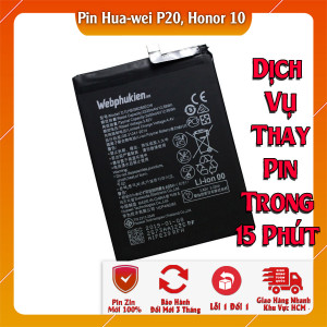 Pin Webphukien cho Huawei P20, Honor 10i, Honor 20 Lite Việt Nam HB396286ECW 3400 mAh